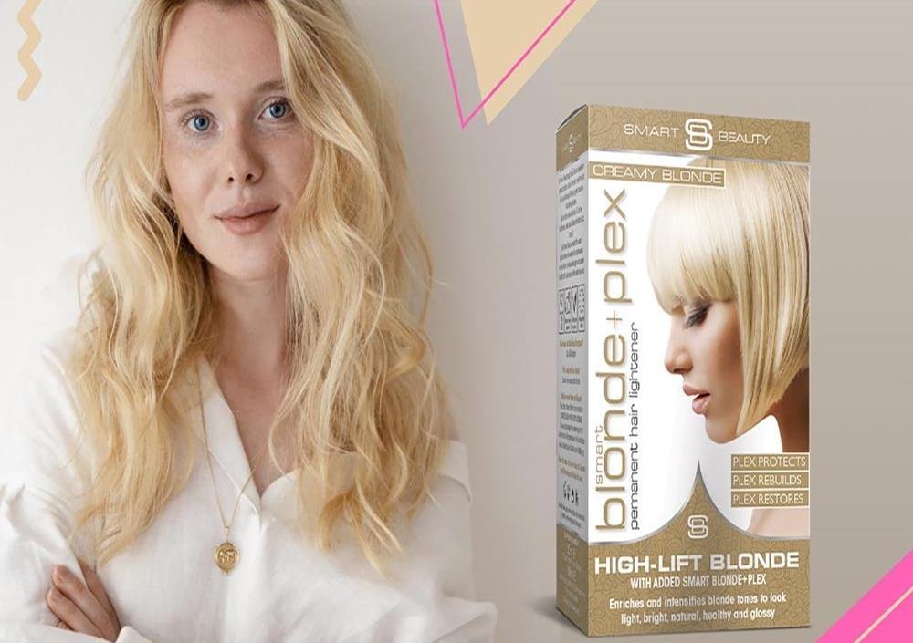 We launched our first damage-free blonde dyes - Smart Beauty Shop